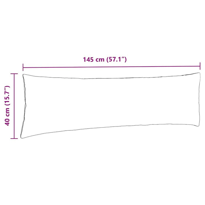Perne pentru canapea 2 pcs Roșu Vin 145 x 40 cm țesătură - WALTI WALTI