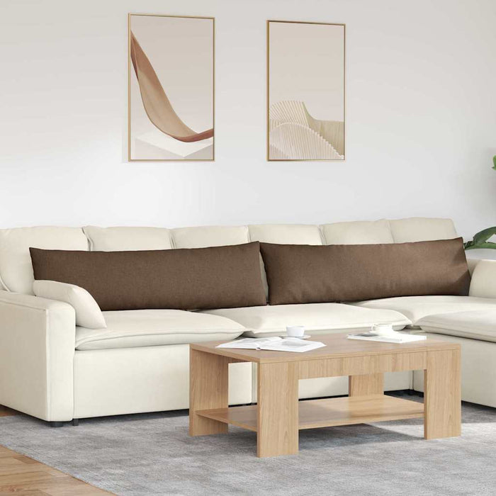 Perne pentru canapea 2 pcs Maro 145 x 40 cm țesătură - WALTI WALTI