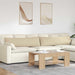 Perne pentru canapea 2 pcs Crem 145 x 40 cm țesătură - WALTI WALTI