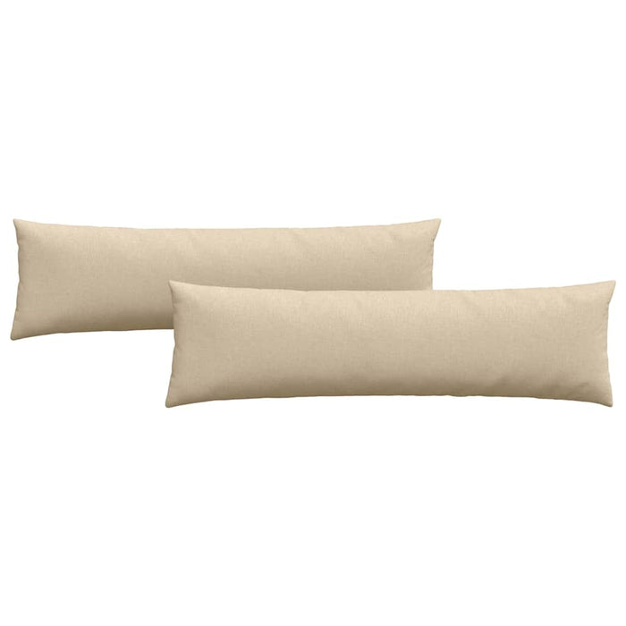 Perne pentru canapea 2 pcs Crem 145 x 40 cm țesătură - WALTI WALTI
