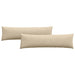 Perne pentru canapea 2 pcs Crem 145 x 40 cm țesătură - WALTI WALTI