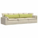 Perne pentru canapea 2 pcs Verde deschis 145 x 40 cm țesătură - WALTI WALTI