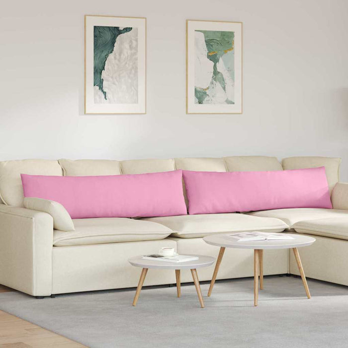 Perne pentru canapea 2 pcs Roz 145 x 40 cm țesătură - WALTI WALTI