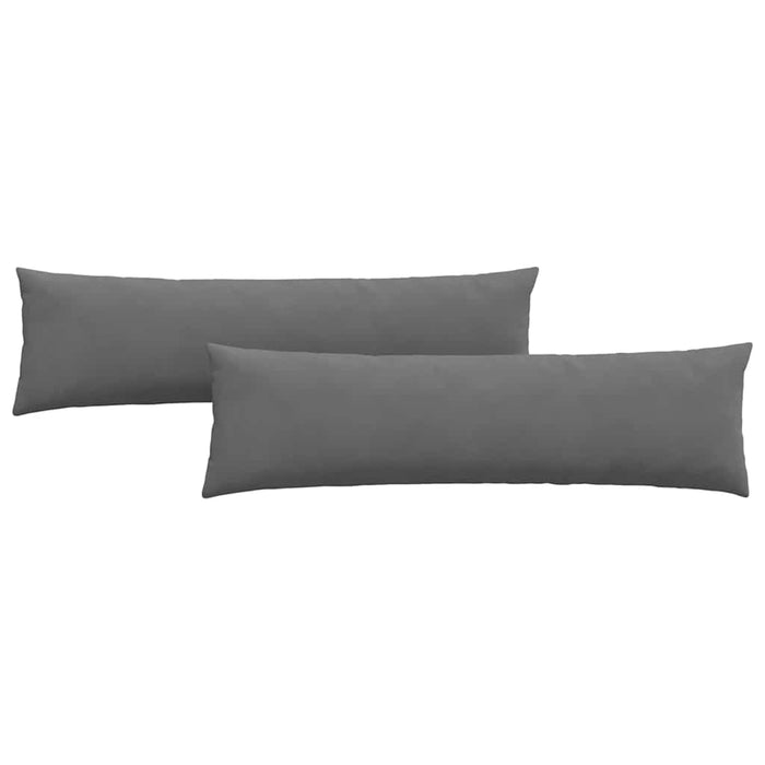 Perne pentru canapea 2 pcs Gri închis 145 x 40 cm țesătură WALTI