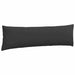 Perne pentru canapea 2 pcs Negru 145 x 40 cm țesătură - WALTI WALTI