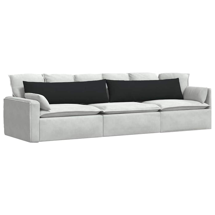 Perne pentru canapea 2 pcs Negru 145 x 40 cm țesătură - WALTI WALTI