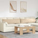 Perne pentru canapea 2 pcs Crem 145 x 40 cm țesătură - WALTI WALTI
