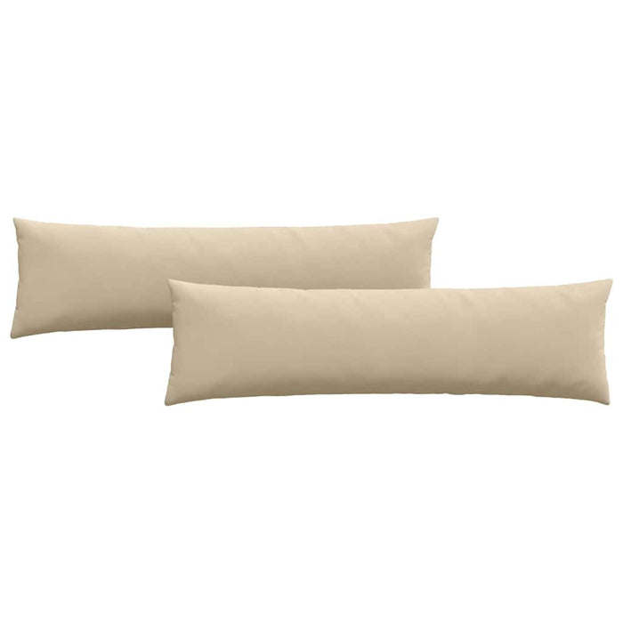 Perne pentru canapea 2 pcs Crem 145 x 40 cm țesătură - WALTI WALTI
