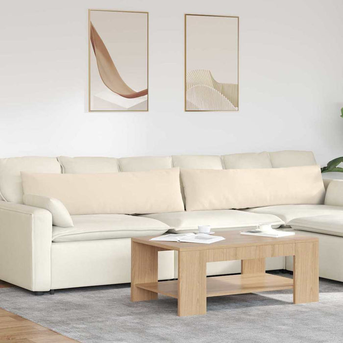 Perne pentru canapea 2 pcs Bej 145 x 40 cm țesătură - WALTI WALTI