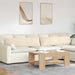 Perne pentru canapea 2 pcs Bej 145 x 40 cm țesătură - WALTI WALTI