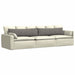 Perne pentru canapea 2 pcs Gri deschis 145 x 40 cm - WALTI WALTI