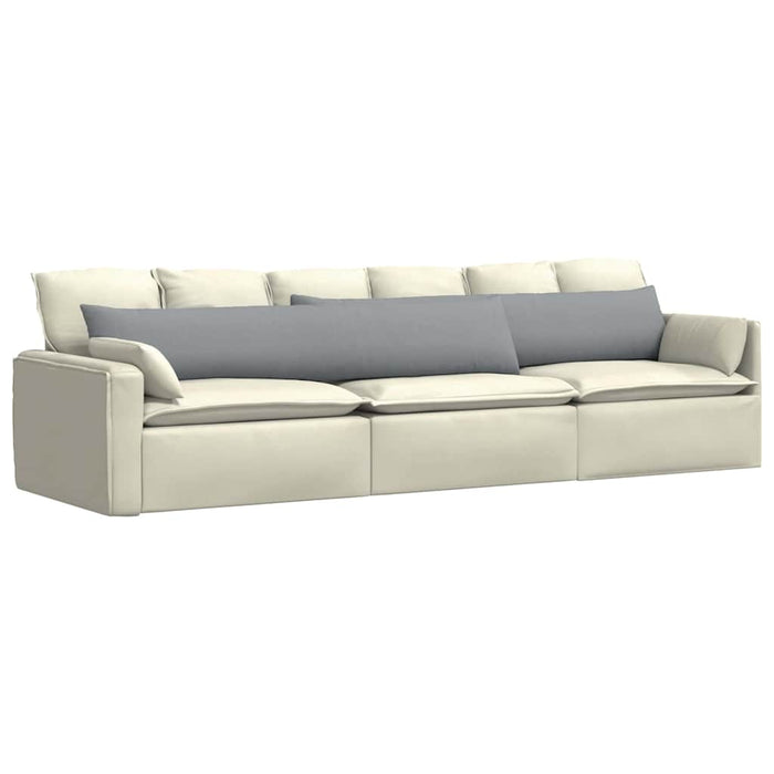 Perne pentru canapea 2 pcs Gri deschis 200 x 40 cm țesătură - WALTI WALTI