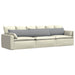 Perne pentru canapea 2 pcs Gri deschis 200 x 40 cm țesătură - WALTI WALTI