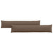 Perne pentru canapea 2 pcs Maro 200 x 40 cm țesătură - WALTI WALTI