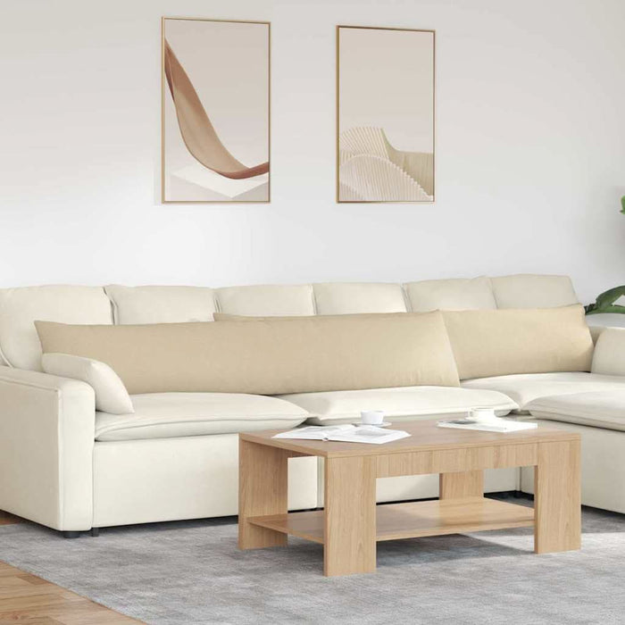 Perne pentru canapea 2 pcs Crem 200 x 40 cm țesătură - WALTI WALTI