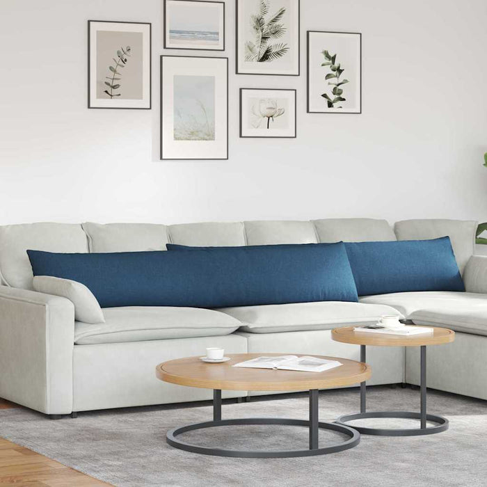 Perne pentru canapea 2 pcs albastru 200 x 40 cm țesătură - WALTI WALTI
