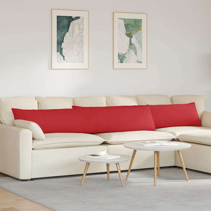 Perne pentru canapea 2 pcs Roșu 200 x 40 cm țesătură - WALTI WALTI
