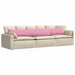 Perne pentru canapea 2 pcs Roz 200 x 40 cm țesătură - WALTI WALTI