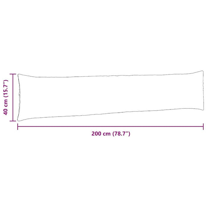 Perne pentru canapea 2 pcs Gri închis 200 x 40 cm - WALTI WALTI