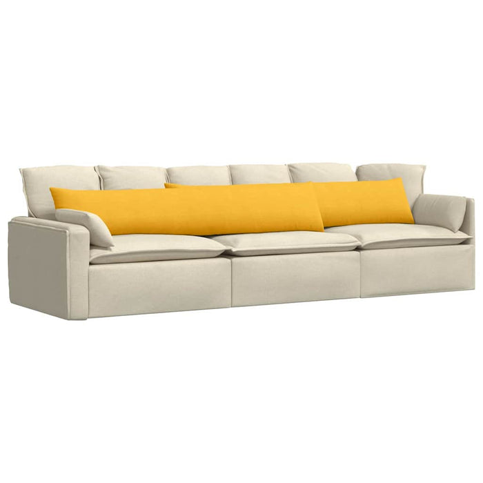 Perne pentru canapea 2 pcs Galben Deschis 200 x 40 cm - WALTI WALTI