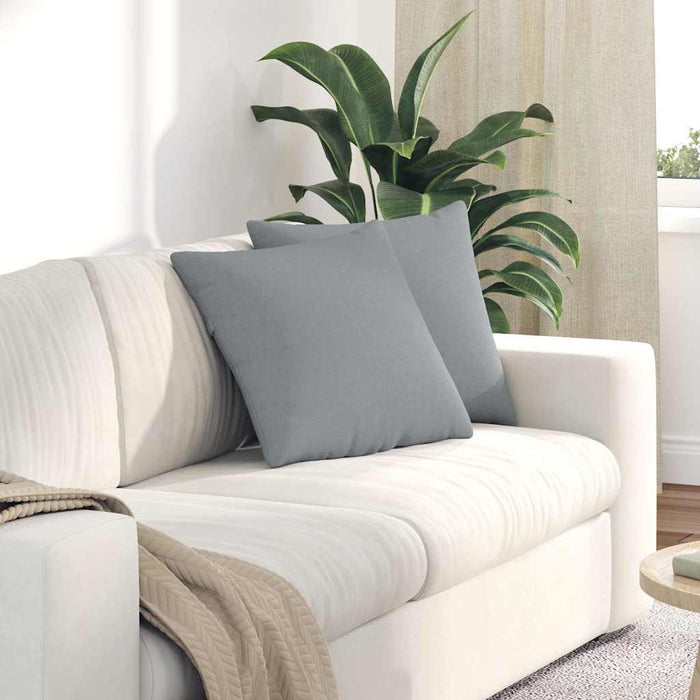 Perne pentru canapea 2 pcs Gri deschis 45 x 45 cm țesătură - WALTI WALTI