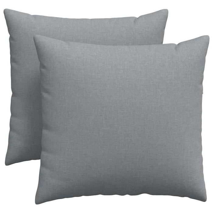 Perne pentru canapea 2 pcs Gri deschis 45 x 45 cm țesătură - WALTI WALTI