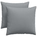 Perne pentru canapea 2 pcs Gri deschis 45 x 45 cm țesătură - WALTI WALTI