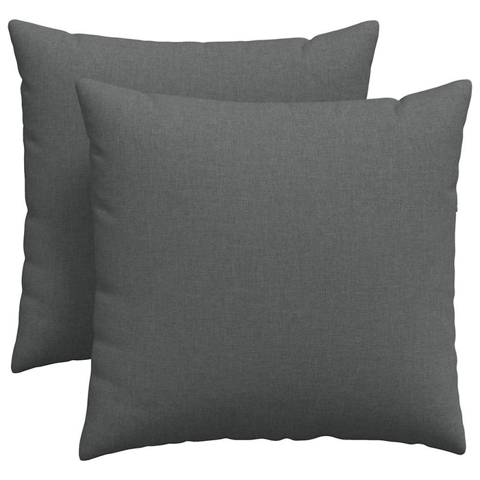 Perne pentru canapea 2 pcs Gri închis 45 x 45 cm țesătură - WALTI WALTI