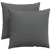 Perne pentru canapea 2 pcs Gri închis 45 x 45 cm țesătură - WALTI WALTI
