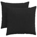 Perne pentru canapea 2 pcs Negru 45 x 45 cm țesătură - WALTI WALTI