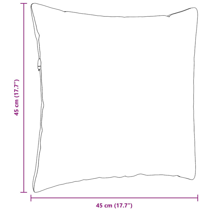 Perne pentru canapea 2 pcs albastru 45 x 45 cm țesătură - WALTI WALTI