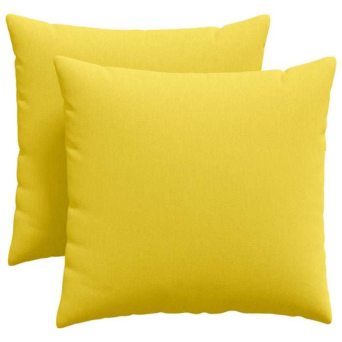 Perne pentru canapea 2 pcs Galben Deschis 45 x 45 cm țesătură - WALTI WALTI