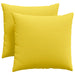 Perne pentru canapea 2 pcs Galben Deschis 45 x 45 cm țesătură - WALTI WALTI