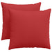 Perne pentru canapea 2 pcs Roșu 45 x 45 cm țesătură - WALTI WALTI