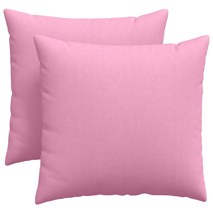 Perne pentru canapea 2 pcs Roz 45 x 45 cm țesătură - WALTI WALTI