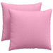 Perne pentru canapea 2 pcs Roz 45 x 45 cm țesătură - WALTI WALTI