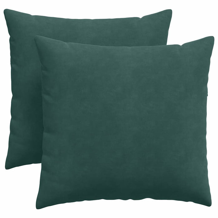 Perne pentru canapea 2 pcs Verde închis 45 x 45 cm - WALTI WALTI