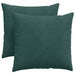 Perne pentru canapea 2 pcs Verde închis 45 x 45 cm - WALTI WALTI