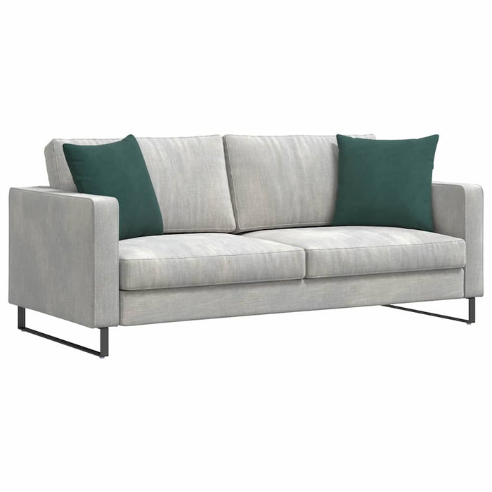 Perne pentru canapea 2 pcs Verde închis 45 x 45 cm - WALTI WALTI
