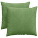 Perne pentru canapea 2 pcs Verde deschis 45 x 45 cm - WALTI WALTI