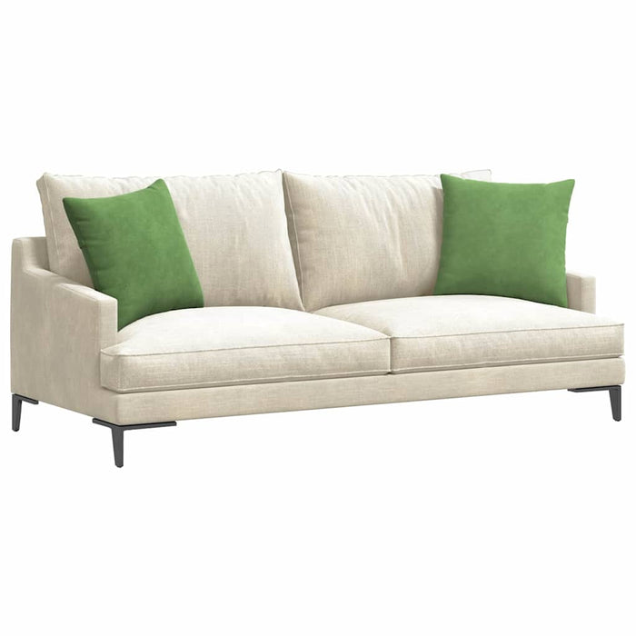 Perne pentru canapea 2 pcs Verde deschis 45 x 45 cm - WALTI WALTI