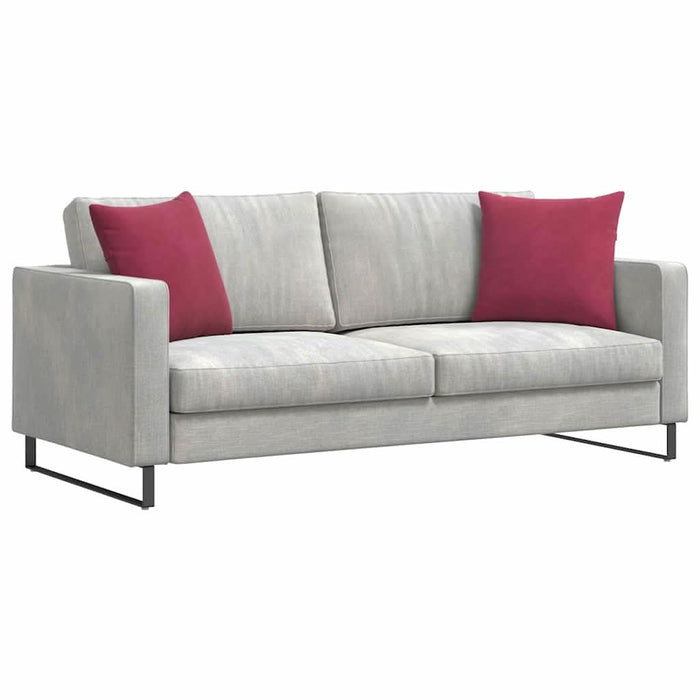 Perne pentru canapea 2 pcs Roșu Vin 45 x 45 cm - WALTI WALTI
