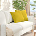 Perne pentru canapea 2 pcs Galben 45 x 45 cm - WALTI WALTI