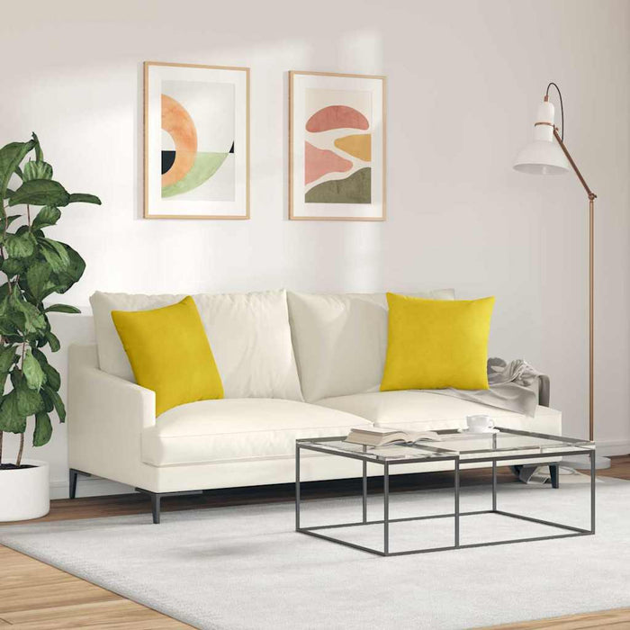 Perne pentru canapea 2 pcs Galben 45 x 45 cm - WALTI WALTI
