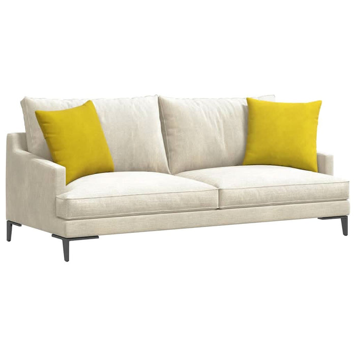 Perne pentru canapea 2 pcs Galben 45 x 45 cm - WALTI WALTI