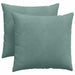 Perne pentru canapea 2 pcs Verde Mării 45 x 45 cm - WALTI WALTI