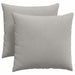 Perne pentru canapea 2 pcs Gri deschis 45 x 45 cm țesătură - WALTI WALTI