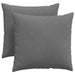 Perne pentru canapea 2 pcs Gri închis 45 x 45 cm țesătură - WALTI WALTI