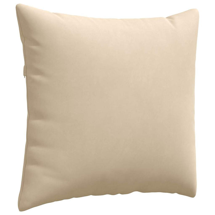 Perne pentru canapea 2 pcs Crem 45 x 45 cm țesătură - WALTI WALTI