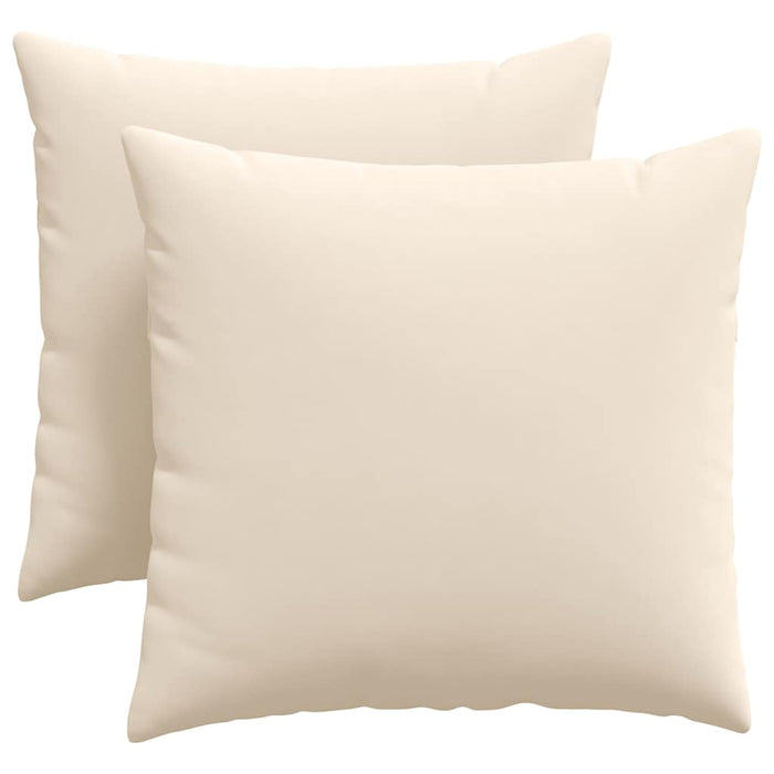Perne pentru canapea 2 pcs Bej 45 x 45 cm țesătură - WALTI WALTI